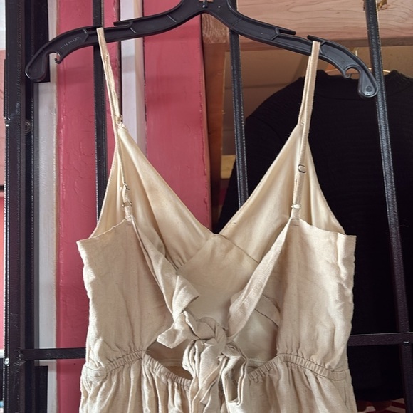 Elegant Cream Jumpsuit - Picture 5 of 7